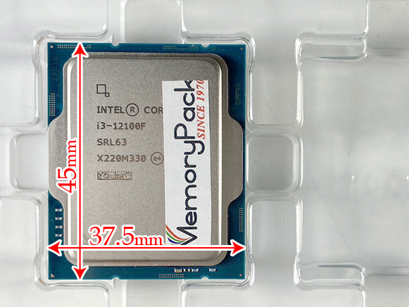 MPK2015-LGA1700 Intel 45.0 mm x 37.5 mm LGA1700 i9-12900 i7-12700 CPU Tray